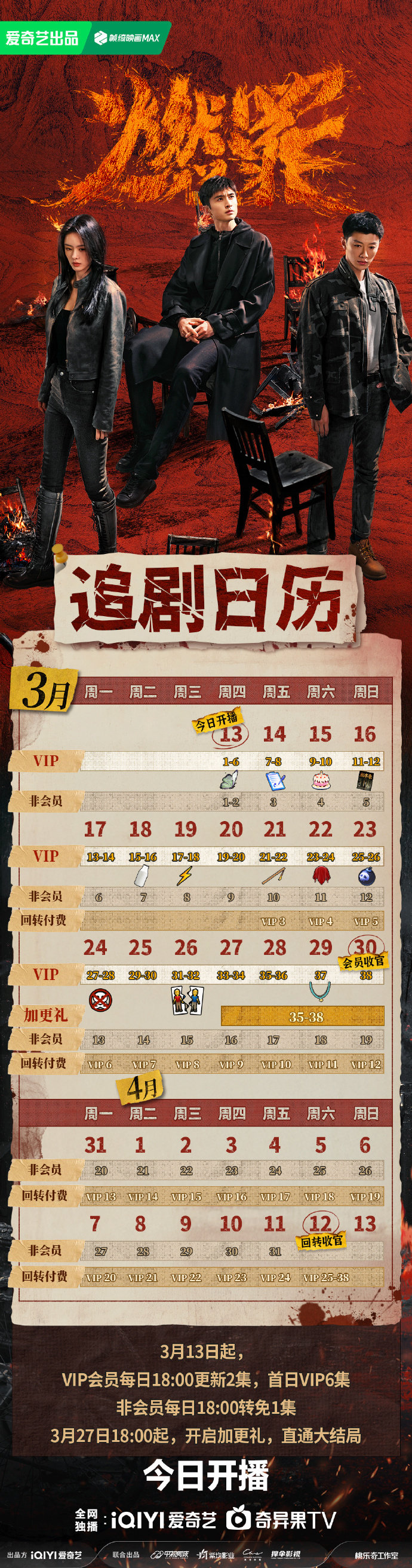 电视剧燃罪追剧日历播出平台剧情介绍澳门新